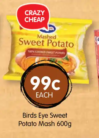 Spudshed Birds Eye Sweet Potato Mash 600g offer