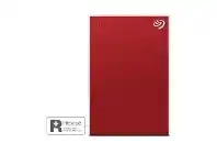 Officeworks Seagate 4TB OneTouch Portable Hard Drive Ruby Red offer
