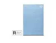 Officeworks Seagate 4TB OneTouch Portable Hard Drive Sky Blue offer