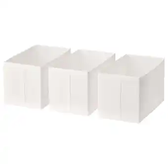 Skubb box, white, 31x55x33 cm