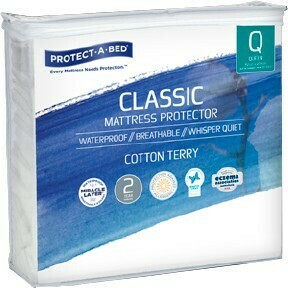 Protect-A-Bed Cotton Terry Waterproof Mattress Protector