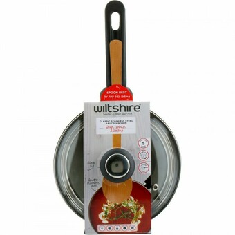 BIG W Wiltshire ‘Classic’ Saucepan with Glass Lid 18cm offer