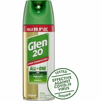 BIG W Glen 20 All-In-One Disinfectant Spray Original 300g* offer