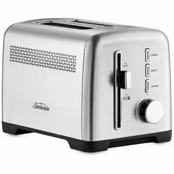 BIG W Sunbeam Fresh Start Stainless Steel 2-Slice Toaster offer