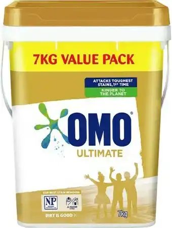 BIG W Omo Ultimate Laundry Detergent 7kg offer