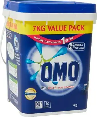 BIG W Omo Active Laundry Detergent 7kg offer