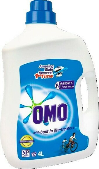 BIG W Omo Laundry Liquid 4-Litre offer