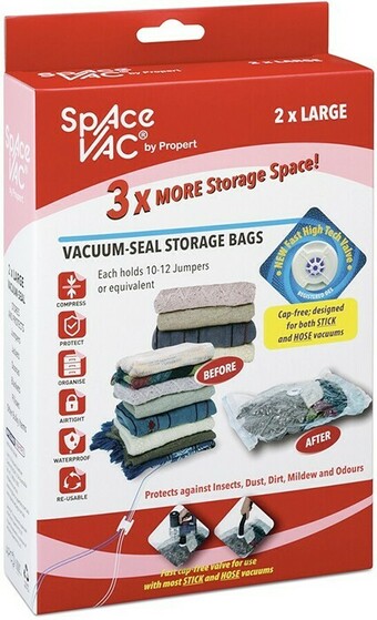 BIG W Space Vac 2-Pack Vacuum Seal Storage Bags Large offer