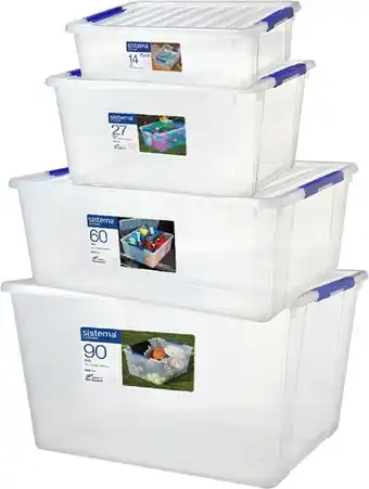 BIG W 30% off Sistema Storage Containers 14-90 Litre offer