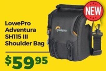 Teds Cameras LowePro Adventura SH115 III Shoulder Bag offer
