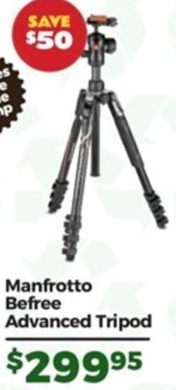 Teds Cameras Manfrotto Befree Advanced Tripod offer