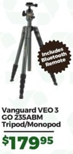 Vanguard VEO 3 GO 235ABM Tripod/Monopod