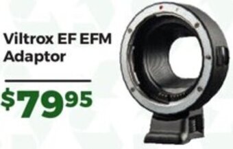 Teds Cameras Viltrox EF EFM Adaptor offer