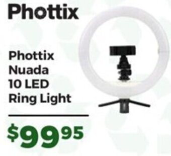 Teds Cameras Phottix Nuada 10 LED Ring Light offer