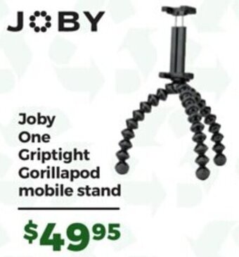 Teds Cameras Joby One Griptight Gorillapod mobile stand offer