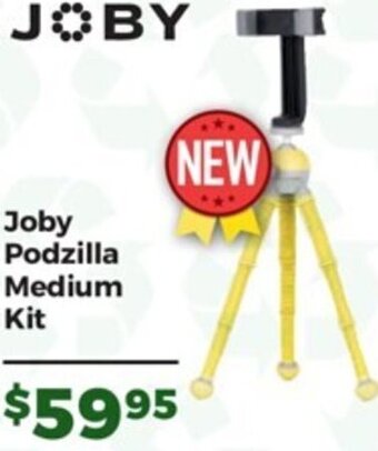 Teds Cameras Joby Podzilla Medium Kit offer