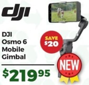 Teds Cameras DJI Osmo 6 Mobile Gimbal offer