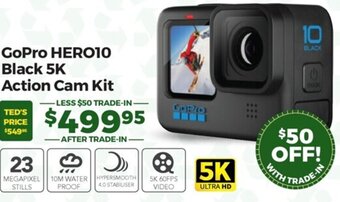 GoPro HERO10 Black 5K Action Cam Kit