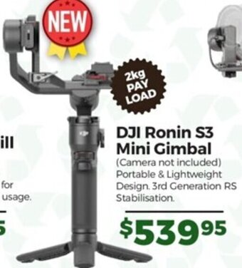 Teds Cameras DJI Ronin S3 Mini Gimbal offer