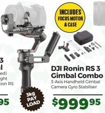 Teds Cameras DJI Ronin RS 3 Gimbal Combo offer