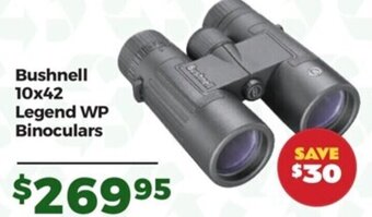 Teds Cameras Bushnell 10x42 Legend WP Binoculars offer