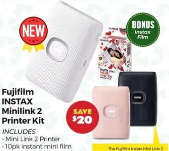 Teds Cameras Fujifilm INSTAX Minilink 2 Printer Kit offer