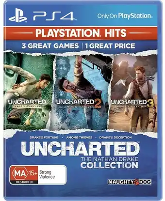 PS4 Playstation Hits Uncharted The Nathan Drake Collection