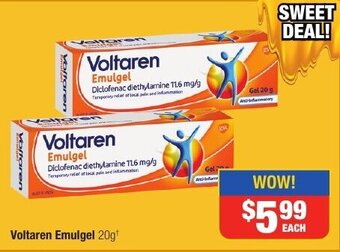Direct Chemist Outlet Voltaren Emulgel 20g offer