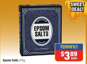 Direct Chemist Outlet Epsom Salts 375g offer