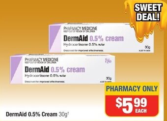 DermAid 0.5% Cream 30g