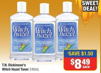 T.N. Dickinson's Witch Hazel Toner 240mL