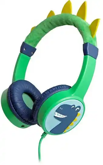 BIG W Techxtras Volume Limited Headphones - Dino offer