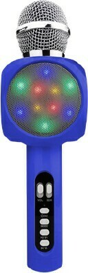 BIG W Techxtras Bluetooth Karaoke Microphone - Blue offer