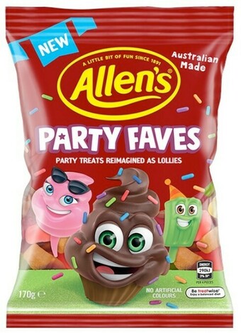 BIG W Allens Party Faves 170g offer
