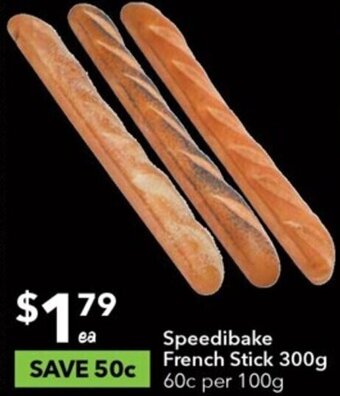 Ritchies Speedibake French Stick 300g offer