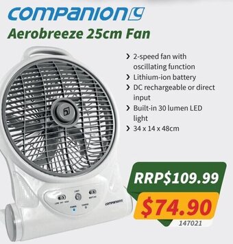 KAMBROOK 2400W Upright Fan Heater offer at The Good Guys