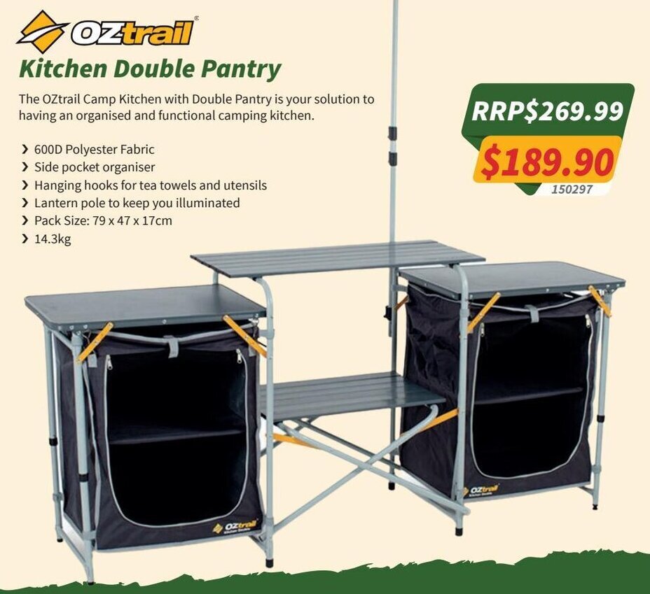 Kitchen Double Pantry offer at Tentworld