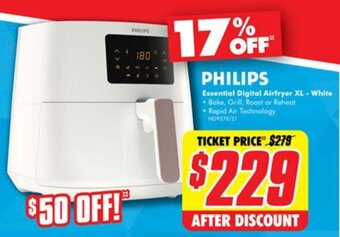 The Good Guys Essential Digital Airfryer XL - White offer