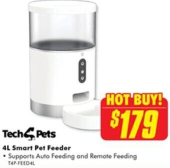The Good Guys 4L Smart Pet Feeder offer