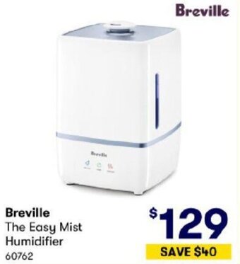 BIG W Breville The Easy Mist Humidifier offer