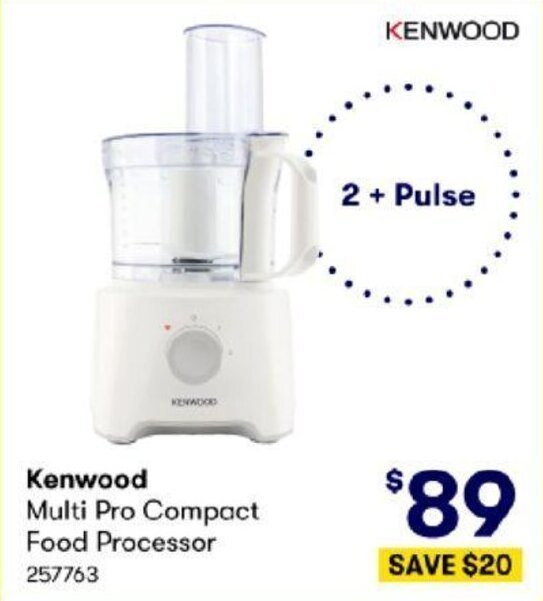 Kenwood Multi Pro Compact Food Processor offer at BIG W