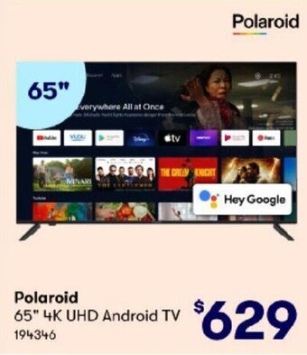 polaroid 65 4k uhd led tv