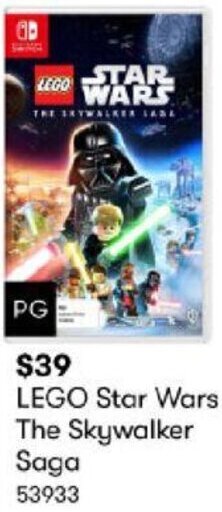 BIG W LEGO Star Wars The Skywalker Saga offer