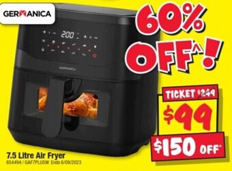 JB Hi-Fi 7.5 Litre Air Fryer offer
