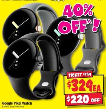 JB Hi-Fi Google Pixel Watch offer