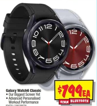 JB Hi-Fi Galaxy Watch6 Classic offer
