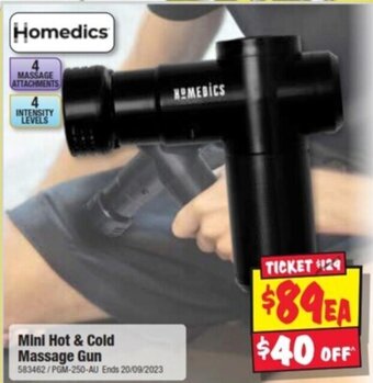 JB Hi-Fi Mini Hot & Cold Massage Gun offer
