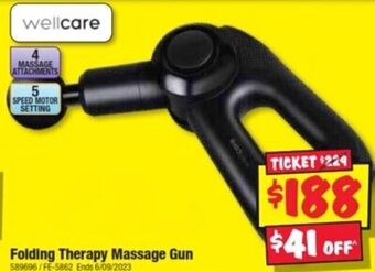 JB Hi-Fi Folding Therapy Massage Gun offer
