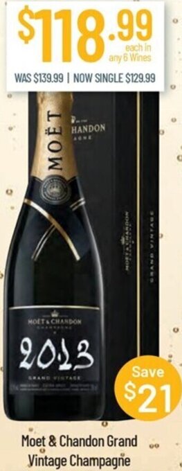 Moet & Chandon Grand Vintage Champagne