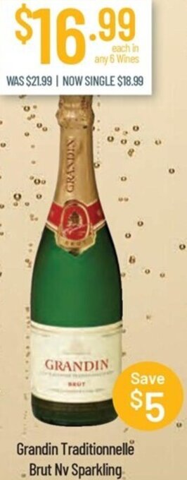 Grandin Traditionnelle Brut Nv Sparkling